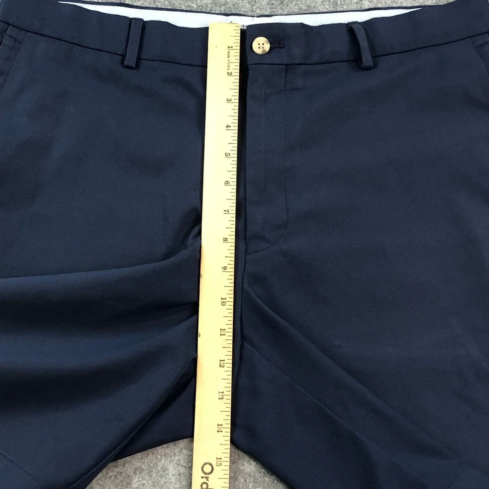 Peter Millar Mens Golf Shorts 36x9 (fits 34x9) Navy Country Club Comfort Summer